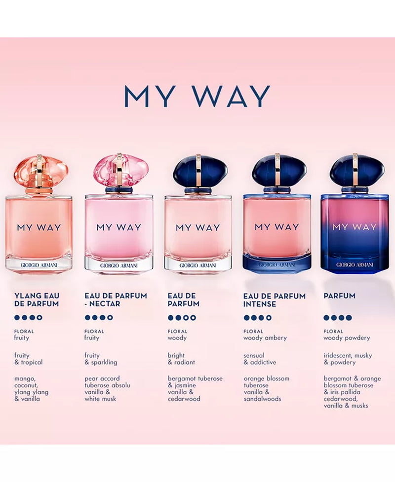 Armani My Way Eau De Parfum Spray, 3-Oz.