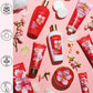 Body Care Gift Set, Japanese Cherry Blossom Home Spa Tote Bag Gift Set, 25 Piece