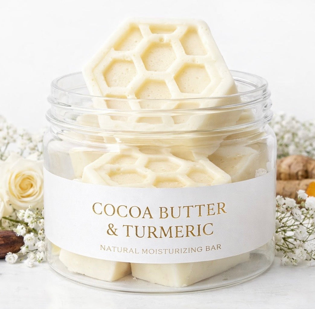 Cocoa Butter &amp; Turmeric Moisturizing Bar