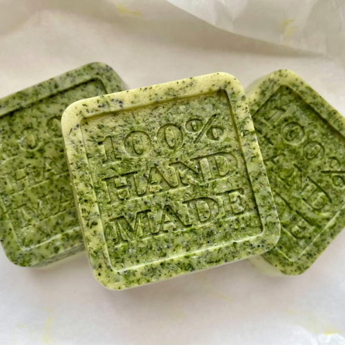 🌿 Green Clay Soap Bar