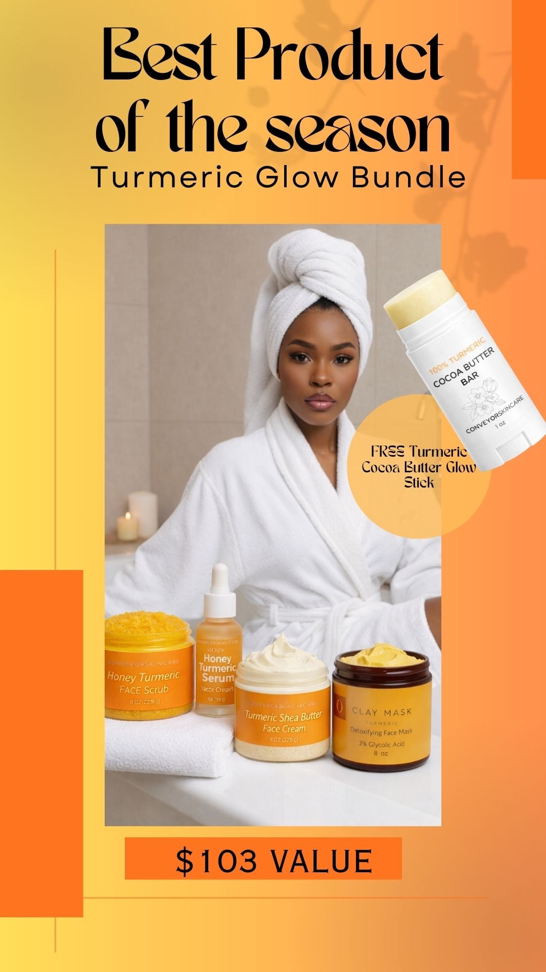 ✨ The Ultimate Honey Turmeric Glow Bundle – $103 VALUE ✨ - conveyorskincare.com