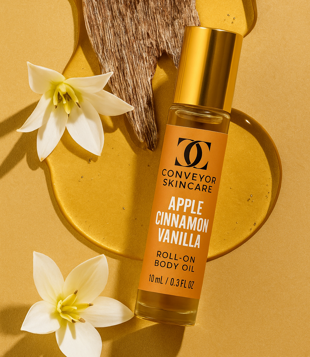 Apple Cinnamon vanilla Roll-on oil perfume - conveyorskincare.com