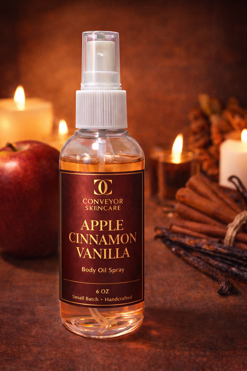 Apple Cinnamon vanilla Body Oil Spray