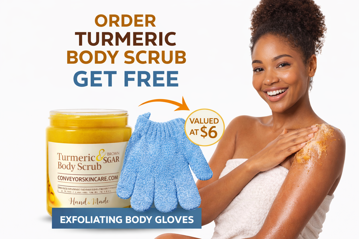 TURMERIC BROWN Body Scrub - conveyorskincare.com
