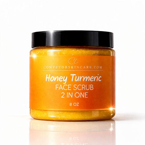 🔥 Best Seller Honey Turmeric Face Scrub – 2-in-1 - conveyorskincare.com