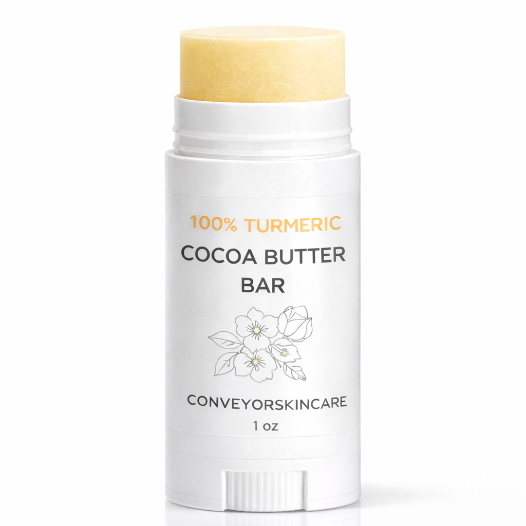Turmeric cocoa butter bar - conveyorskincare.com