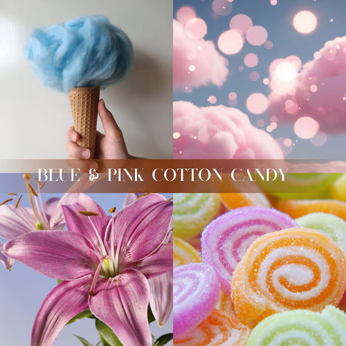 Blue & Pink Cotton Candy Massage