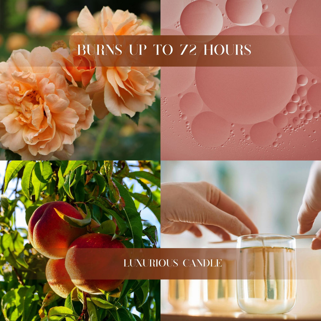 Peach Gel Candle - conveyorskincare.com