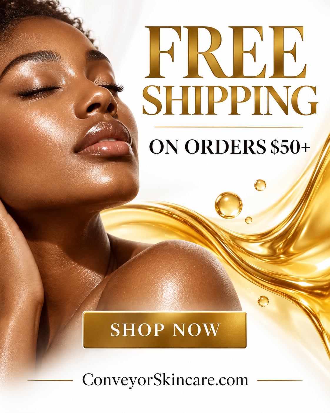 Use code for free shipping on orders of $50