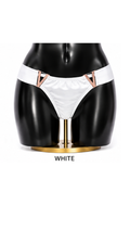 Ivory V Satin Thong