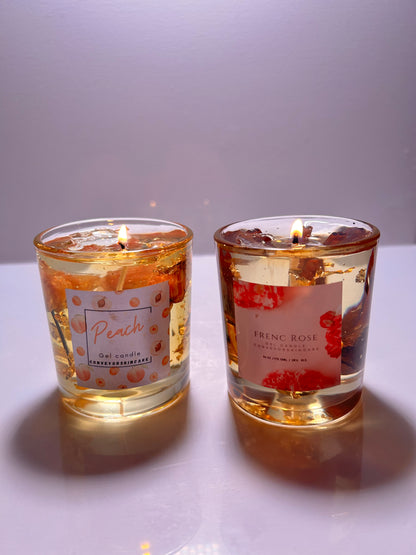 Gel candles French Rase