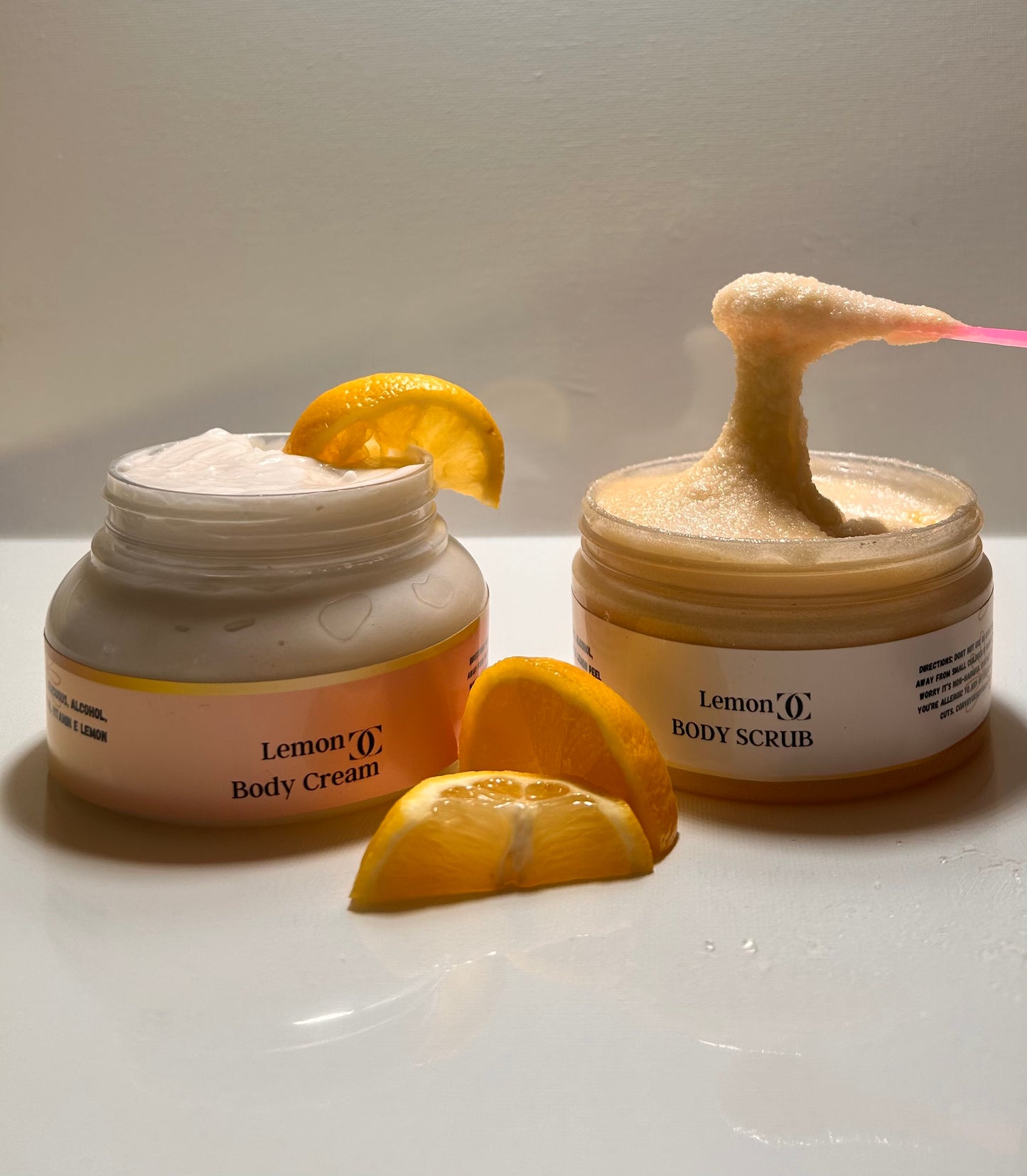 Lemon body cream