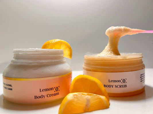 Lemon bath set