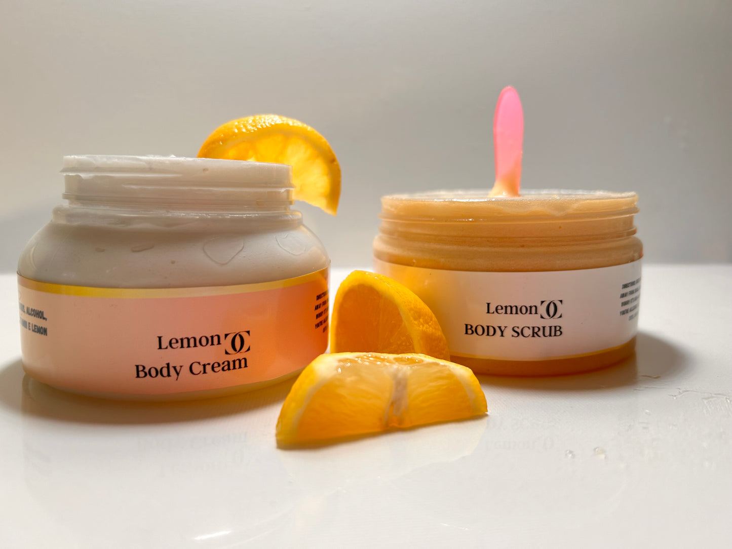 Lemon bath set