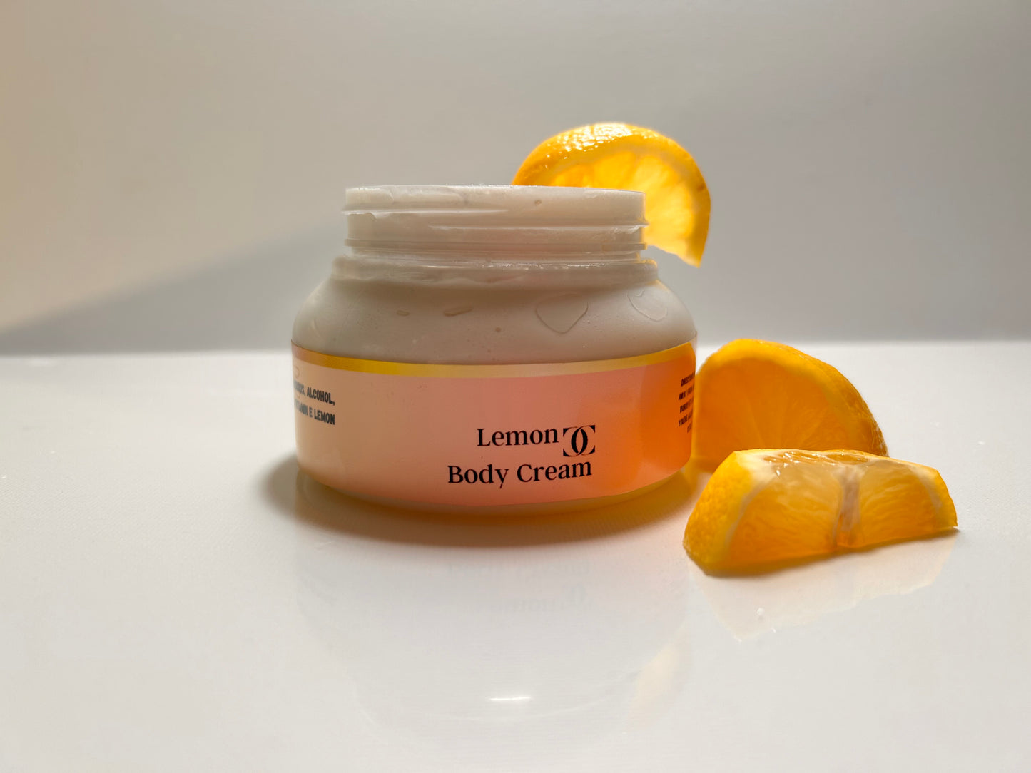 Lemon body cream