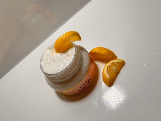 Lemon body cream