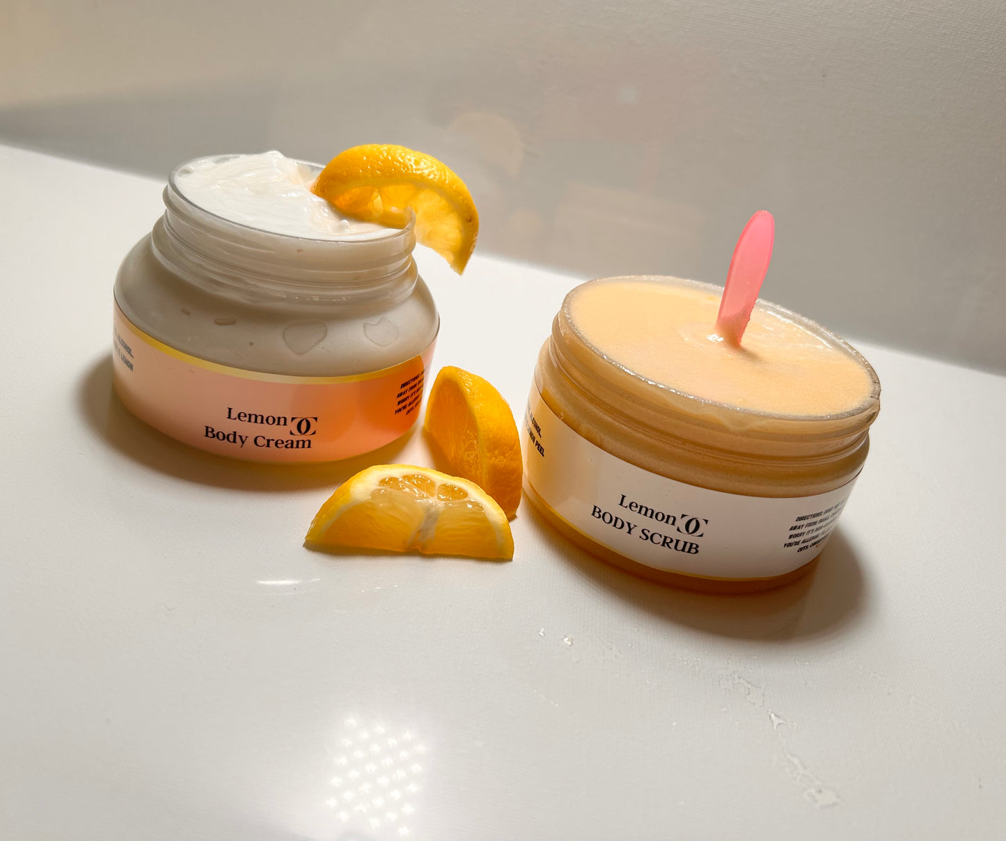 Lemon bath set