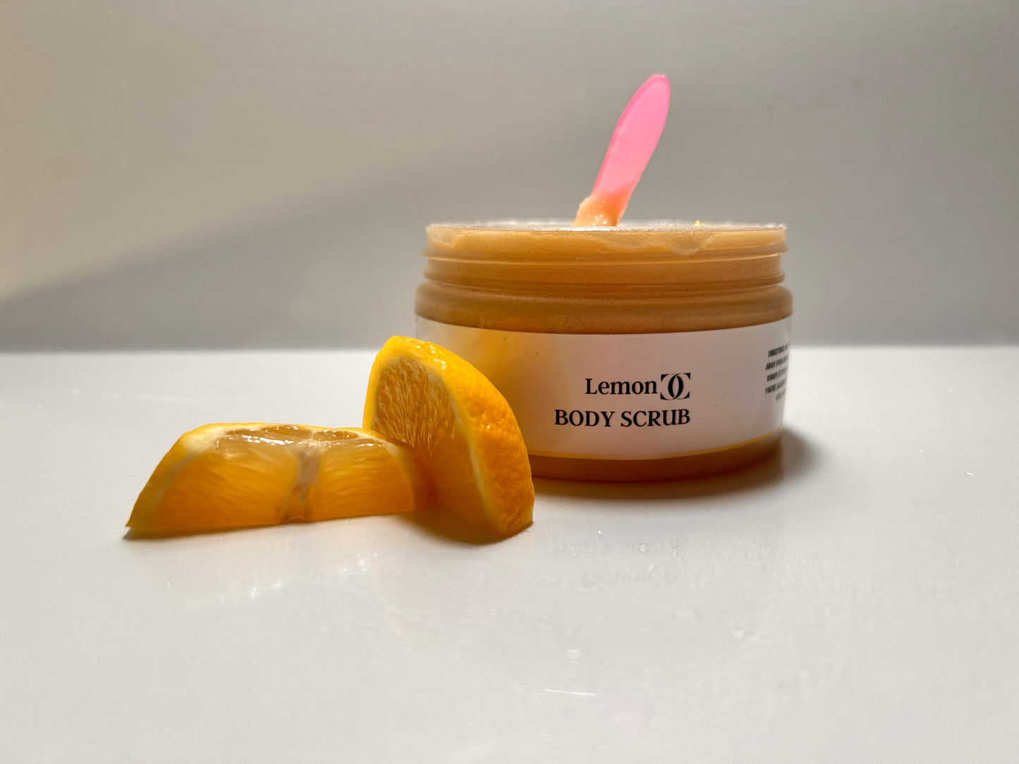 Lemon body scrub