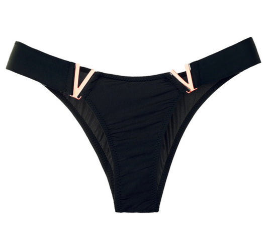 Women Sexy V Metal Panties
