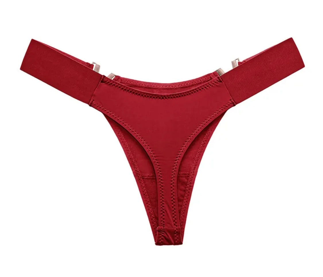 Women Sexy V Metal Panties