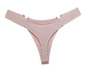 Women Sexy V Metal Panties