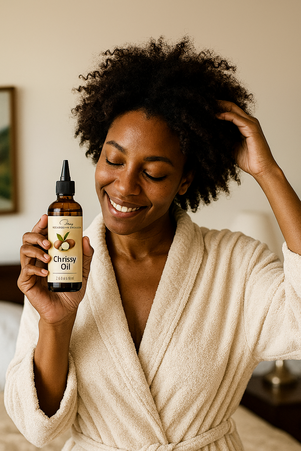 Chrissy hair oil