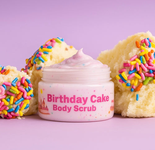 Birthday Cake Body Scrub 5 oz - conveyorskincare.com