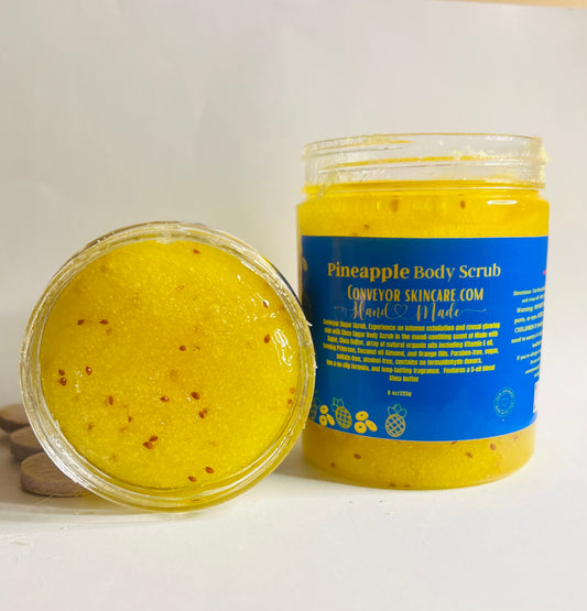 Pineapple body scrub