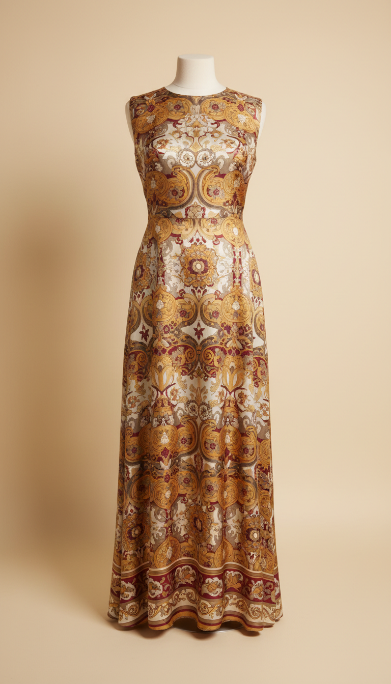 Silk Brocade Evening Jacket