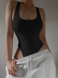 Vest Casual Yoga Sexy Halter Neck Short Sports Jumpsuit