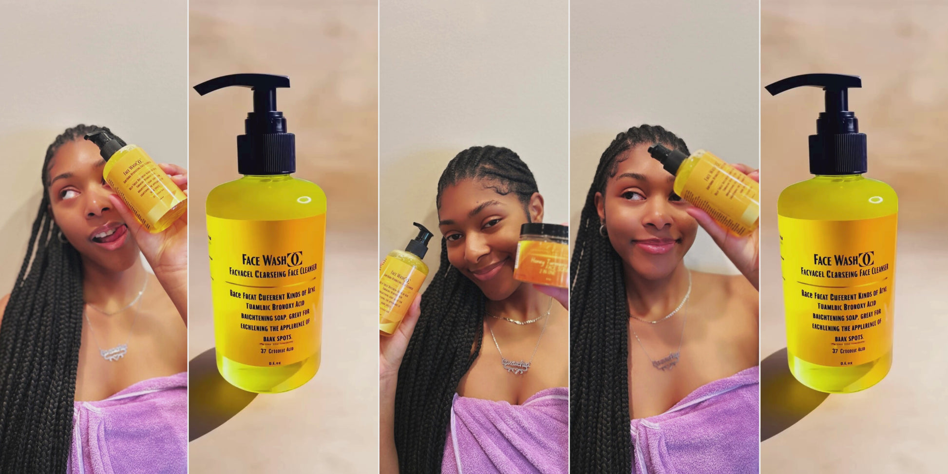 Grey Photo Collage Skincare Sale Instagram Post (Medium Banner (US) (Landscape)).mp4